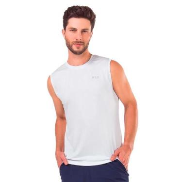 Imagem de Camiseta Fila Basic Sports Masculina Branco Prata