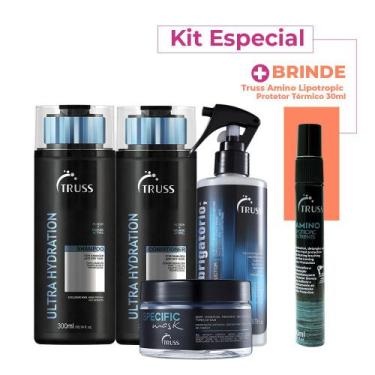 Imagem de Kit Truss Ultra Hydration - Shampoo Condicionador Máscara Specific E U