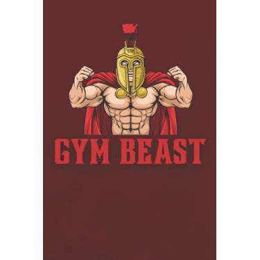 Imagem de Wake Up Beauty It's Time To Beast: Gym Workout Notebook | Track Exercise, Reps, Weight, Sets, Measurements, Cardio and Notes - Weight Lifting Journal and Fitness Notebook | 6 x 9 inch size 110 Pages