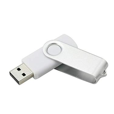 Imagem de 4GB Rotate 3.0 USB Flash Drive Pen Drive Armazenamento de Dados Pen Drive Pen Drive Memory Stick USB Drive USB 3.0 Flash Drive - Branco