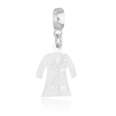 Imagem de Pingentes Berloques Veterinária Medicina Banhado a Prata 925 COR:Rosa