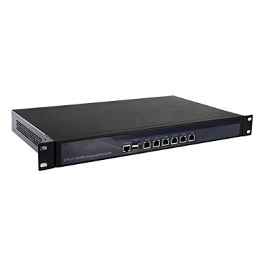 Imagem de Partaker Firewall, VPN, 1U Rackmount, aparelho de segurança de rede, AES-NI, Z87 com Intel Core I7 4770, (cinza), [6 Intel 82574L Lan/2USB/1COM/1VGA/1Bypass], (SEM RAM/SEM SSD)