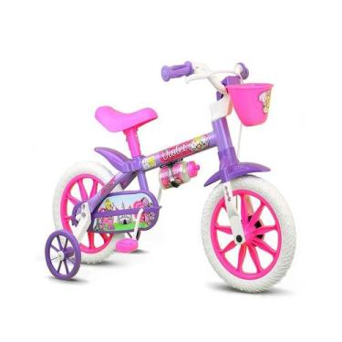 Imagem de Bicicleta Aro 12 Infantil Nathor 2 A 5 Anos Menina Violeta - Nahor