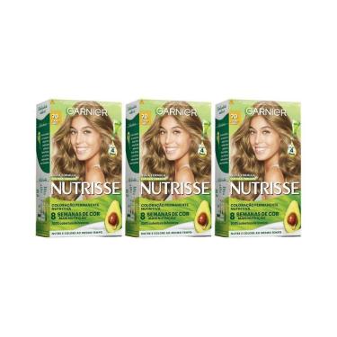Imagem de Coloraçao Nutrisse 70 Louro Natural-Kit C/3Un