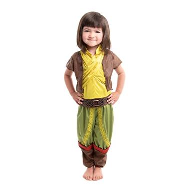 Imagem de Little Adventures Deluxe Dragon Princess Dress Up Costume (Small Age 1-3) Deluxe Dragon Princess Dress Up Costume - Machine Washable Child Pretend Play Party Dress-Up