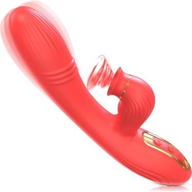 Imagem de Vibradores 12 Velocidades Vibrando e Sugando Para Mulher Estimulador Clitóris Brinquedos Adultos