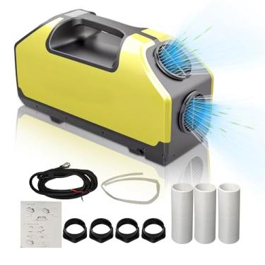 Imagem de Aspligo Ar condicionado para barraca 24 V 1500 BTU unidade CA de resfriamento de ar condicionado CC portátil 24 volts para barraca de acampamento, van, trailer, trailer, trailer, SUV, carro, ao ar