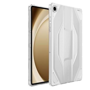 Imagem de Capa protetora resistente Capa compatível com Samsung Galaxy Tab A9 Plus, capa SM-X210/SM-216/SM-X218, capa protetora de TPU macio, capa traseira protetora leve compatível com Samsung Tab A9 Plus 11 p