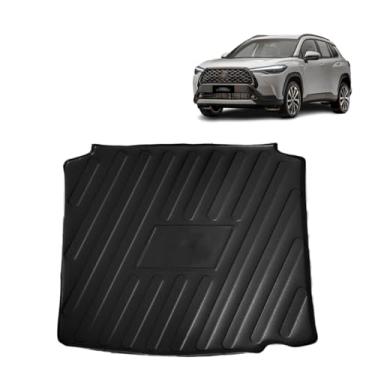 Imagem de Protetor de Porta-Malas Adaptável para Corolla Cross PCD 2021 2022 2023 2024 Em Relevo Tapete Bandeja