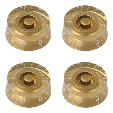 Imagem de Knob Dourado Les Paul - 4 Unidades