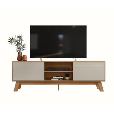 Imagem de Rack para Tv até 70 Polegadas Dubai nature/branco off