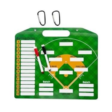 Imagem de UGPLM Placa de treinadores de beisebol, placa de formação de beisebol, assistente de ensino, presente, auxílio para treinamento, softball, prancheta para