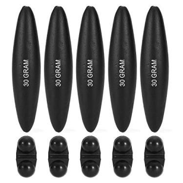 Imagem de Wemay 20g / 30g EVA Inline Bobber Float com Bell Fishing Flutuadores Peso Talão Catfish Float Acessórios de pesca