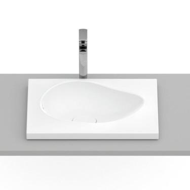 Imagem de Kit 2 Cubas de Sobrepor 62x44,5cm Ruy Ohtake Roca Blanco Mate