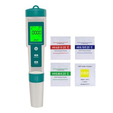 Imagem de Medidor de qualidade da água 8 em 1, caneta medidora de qualidade da água, medidor digital portátil TDS para laboratório, aquicultura, beber, cozinhar