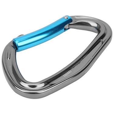 Imagem de Fivela de Proteção, Mosquetão Leve Ao Ar Livre, para Escalada de Resgate de Incêndio