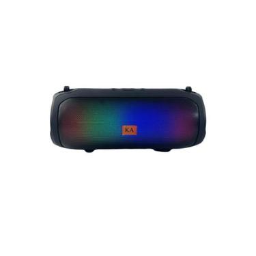 Imagem de Caixa De Som Xertmt Led Bluetooth 5.1 Portátil Sd Bass Boost - Pecks, 