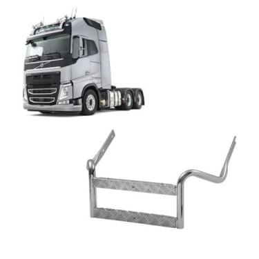 Imagem de Estribo Plataforma Caixa de Bateria Volvo FH Curta até 2014 - Fabbof
