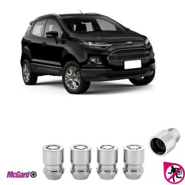 Imagem de Kit Porca Antifurto Roda Ford Ecosport 2012 a 2022 Original - MCGARD