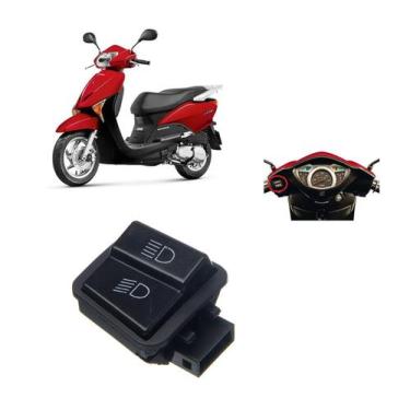 Imagem de Botão Interruptor Farol Honda Lead 110 - Alto / Baixo - RT