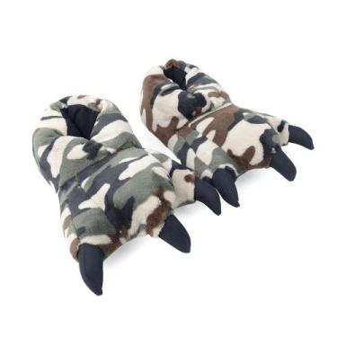 Imagem de Pantufa Juvenil Europa Garra Camuflado Verde - 88138, 38-39