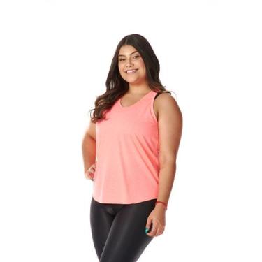 Imagem de Regata Feminina Casual Confortável  Lisa Esportiva P/Trabalho Academia