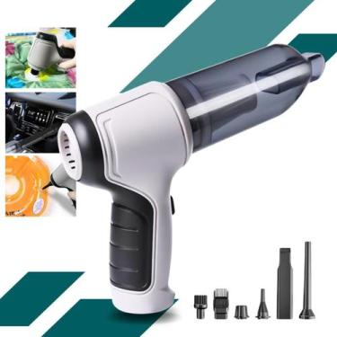 Imagem de Mini Limpeza Eficiente: Soprador Aspirador 3 em 1 Veicular. - F7 Varie