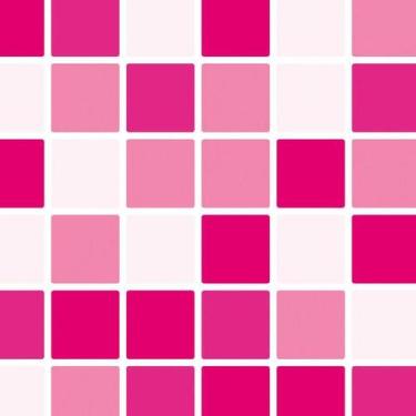 Imagem de Papel De Parede Pastilha Rosa Autocolante Banheiro E Cozinha - LRP