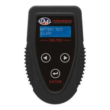 Imagem de Analisador De Bateria Carro Moto Digital Em Português - DM FERRAMENTAS
