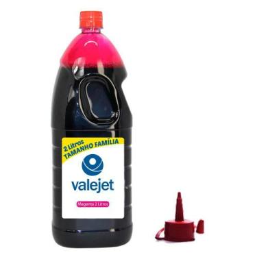 Imagem de Tinta Bulk Ink L380 Magenta 2 Litros Corante Valejet
