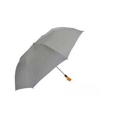 Imagem de Guarda-chuva Automático Abre Fica Grande Voyagem Cinza