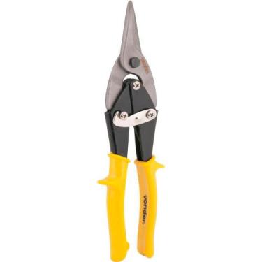 Imagem de Tesoura para chapas aviação 10" reta aço carbono para chapa 1,0mm vd10