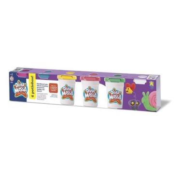 Imagem de Diver Massa - Kit 6potes - Divertoys