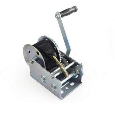 Imagem de Guincho Manual Catraca 2500lbs (1100kg) Com Cinta para Jet, Barco 10m 