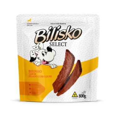 Imagem de Petiscos Bifinho Bilisko Select Fígado com Couve 800g