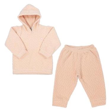 Imagem de Conjunto Infantil Blusa Manga Longa em Soft Jacquard - Baby Duck, 3