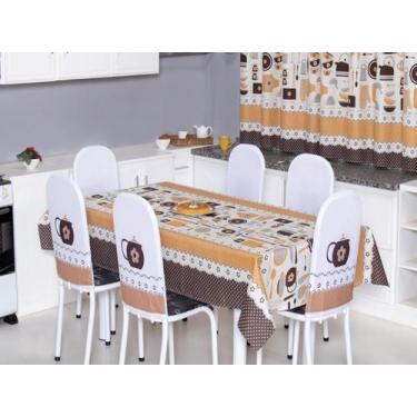 Imagem de Toalha de Mesa 12 Cadeiras 4,50 x 1,40 Mesa Posta Cozinha Sala de Jant