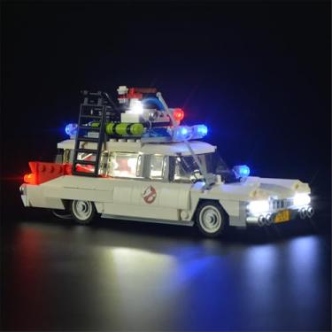 Imagem de MENZAVA LED Light Set Compatible with 21108 Ghostbusters Ecto-1 Ideas Building Blocks Model - Model Set NOT Included