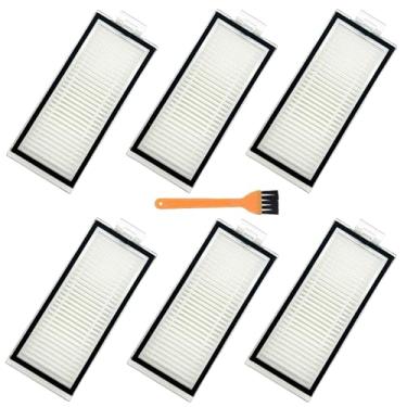 Imagem de Pacote com 6 filtros de substituição compatíveis com Roborock Q7 Max+, Q7, Q7+, Q7 Max, Q5 Pro+, Q5 Pro, Q8 Max, Q8 Max+ Robot Vacuum and Mop