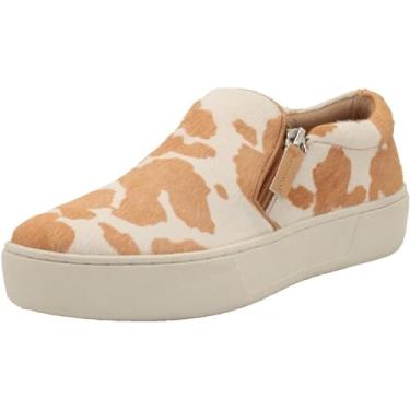 Imagem de VOLATILE Normande Tênis feminino casual - marrom, Vaca branca caramelo, 38