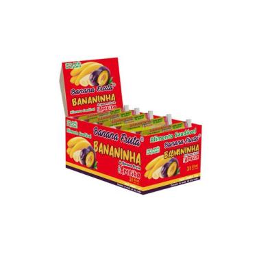 Imagem de Bananinha display com ameixa zero açucar 24x1 - BANANA FRUTA