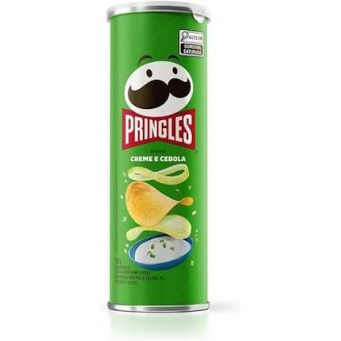 Imagem de Salgadinho de Batata Pringles Creme e Cebola 109g, 109g, Creme e Cebol