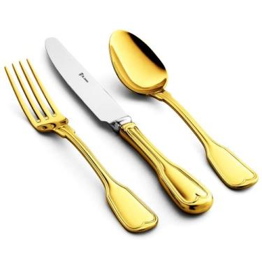 Imagem de Faqueiro St. James 101 Peças Paris Dourado - St James