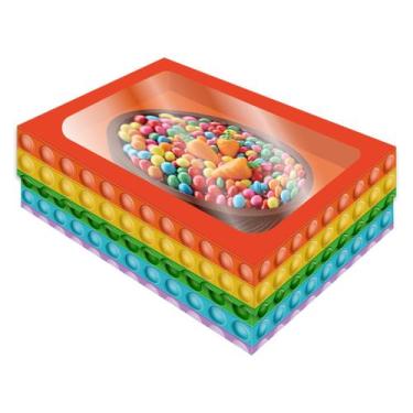 Imagem de Embalagem para Ovo de Colher Pop It - 250g - Festcolor