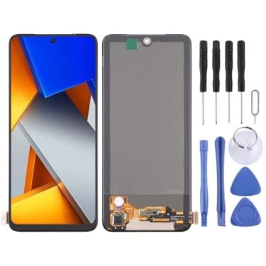 Imagem de Substituição da tela móvel Material AMOLED Tela LCD original e Digitalizer Conjunto completo para Xiaomi Poco M4 Pro Ecrã LCD