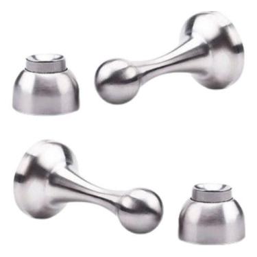 Imagem de Prendedor de Porta Magnético Parede Trava Porta Fixador Aparador Magne