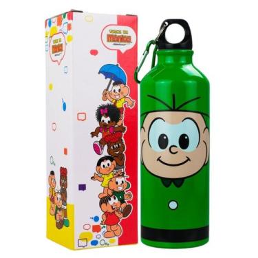 Imagem de Garrafa de Alumínio - Cantil Turma da Monica - Taimes, Cebolinha