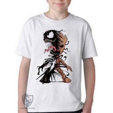 Imagem de Camiseta Infantil ou adulto Venom Groot Blusa Criança todos tamanhos -