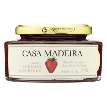 Imagem de Geleia de Morango CASA DA MADEIRA 240g - Casa Madeira
