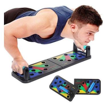 Imagem de Aparelho Barra P/ Treino Peitoral Triceps Abdômen Calisteni - SLB, Pus